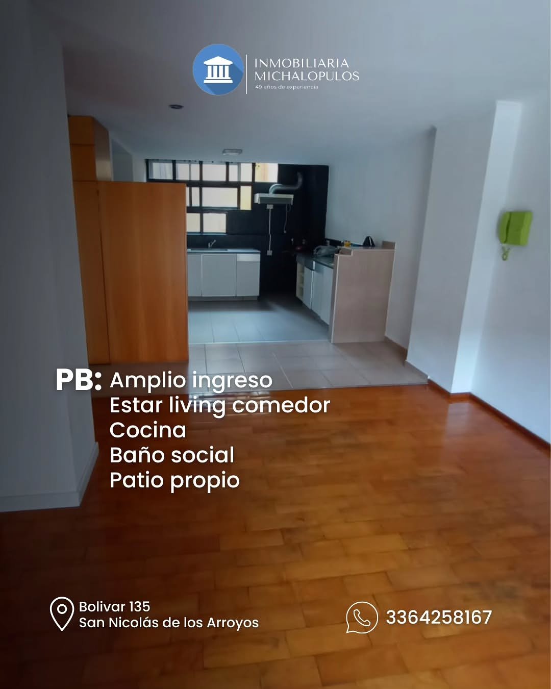 ✅ VENTA ✅📍 25 de Mayo 17📐 64 m² + patio propio de 40 m²🏠 Depto tipo loft — dos plantas, conc (2)
